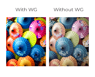 فناوری Wide Color Gamut در تلویزیون‌های آیوا
